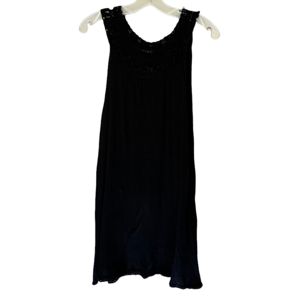 BCBGMaxazria Silk Blend Black Dressโ